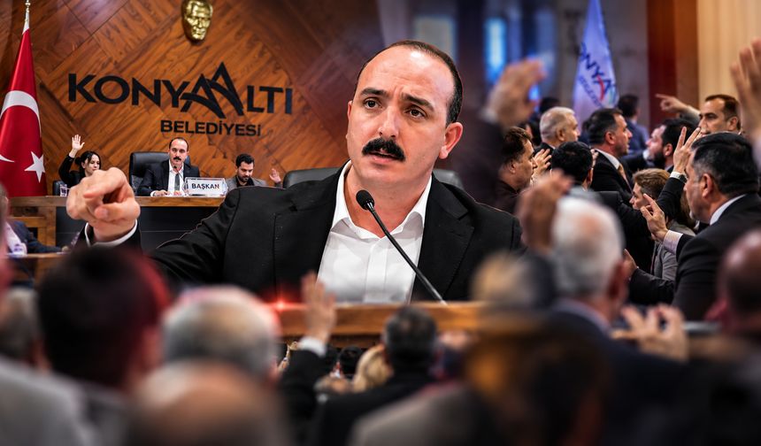Konyaaltı Meclisi’nde Cem Kotan tartışması! Tansiyon yükseldi, meclis gerildi