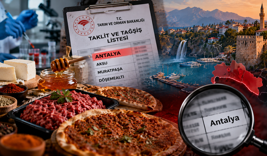 Listede Antalya da var! Bakanlığın yeni ifşa listesinde 5 ürün