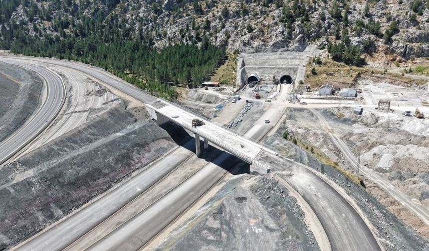 Konya-Antalya yolunda büyük bekleyiş! Alacabel Tüneli için tarih verildi