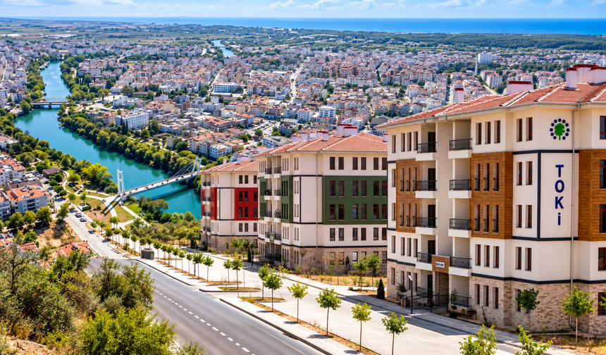 TOKİ’nin Manavgat’taki 401 konutluk projesinde iptal kararı!