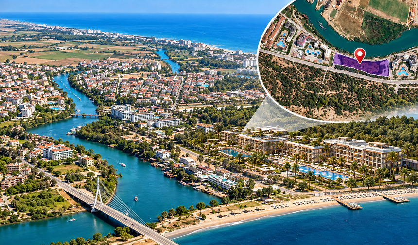 Manavgat’ta 5 yıldızlı 487 milyon TL’lik otel projesinde sürpriz gelişme!