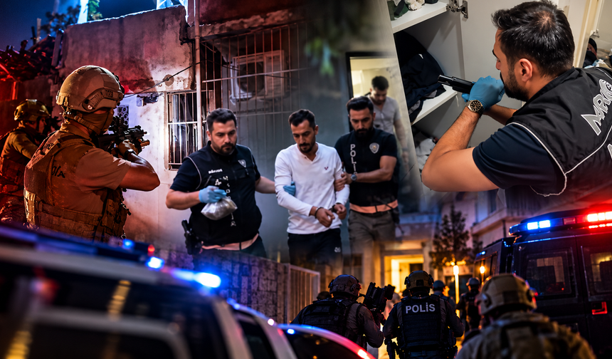 Antalya’da şafak vakti ‘yıkamacılar’ operasyonu! 102 şüpheli gözaltında