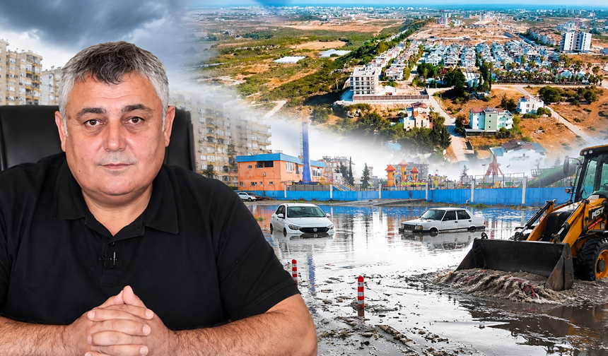 Sağanak Antalya’yı felç etti! Aksu Başkanı Altıntaş için Büyükşehir’i işaret etti