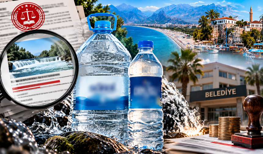 Antalya’da şişe şişe satıldı! Sayıştay raporunda gerçek ortaya çıktı