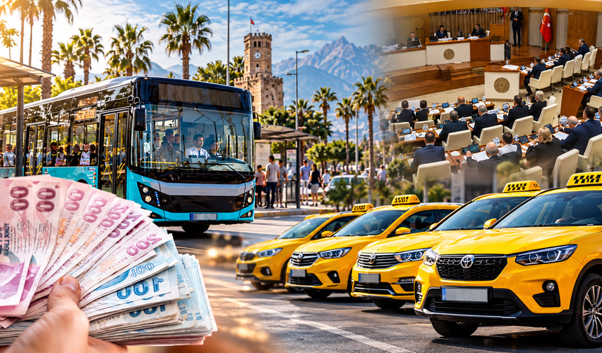 Ulaşım zammı meclis gündeminde! Antalya’da ilçelerin istediği oranlar ortaya çıktı