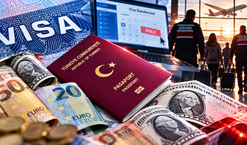 Vize kuyruğunda dijital oyun iddiası: Antalya’nın da bulunduğu 8 ilde operasyon