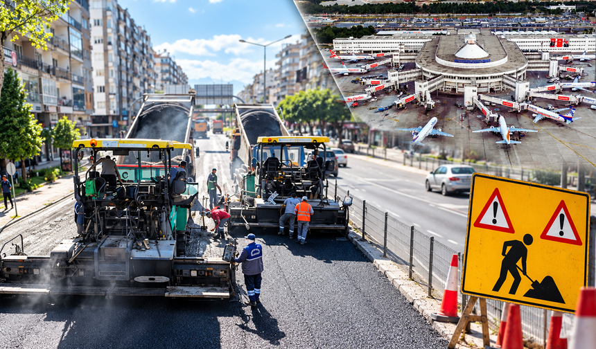 Antalya’nın Lara Caddesi’nde trafik değişiyor