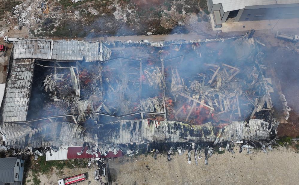 Pamuk Deposunda Cikan Yangin Sonduruldu