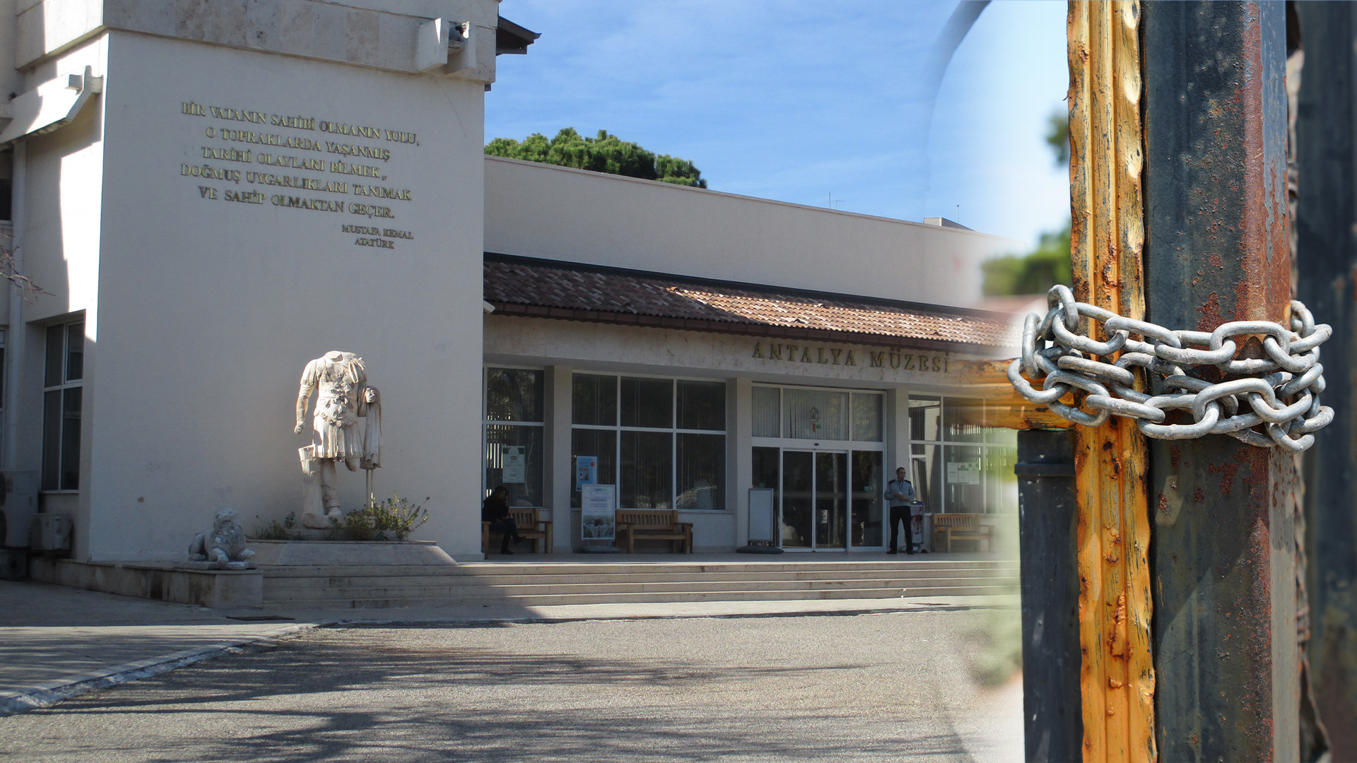 Bakanlikacikladiantalyamuzesartikziyaretciagirlamayacak