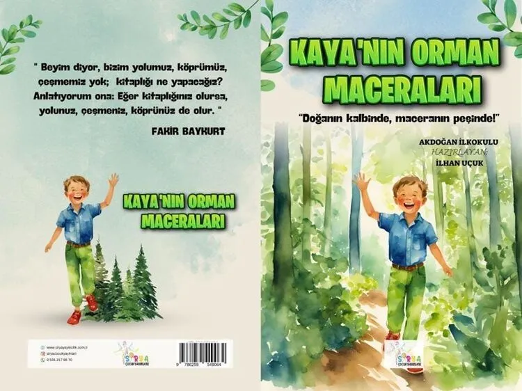 Kitapherkesekazandırıyorlkokuloğrencilerindenornekproje