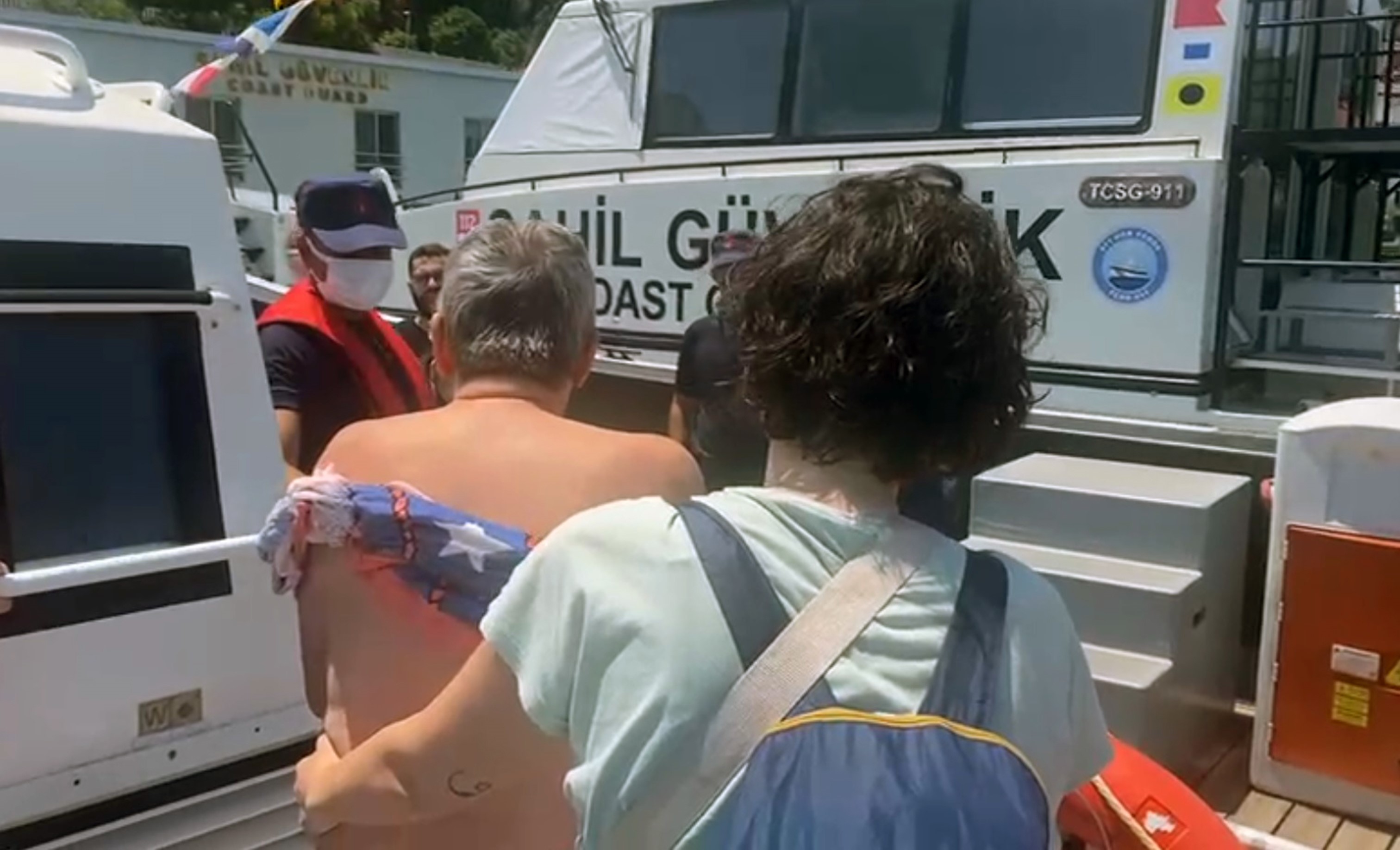 Teknedeyaralandisahilguvenlikyardimakostu