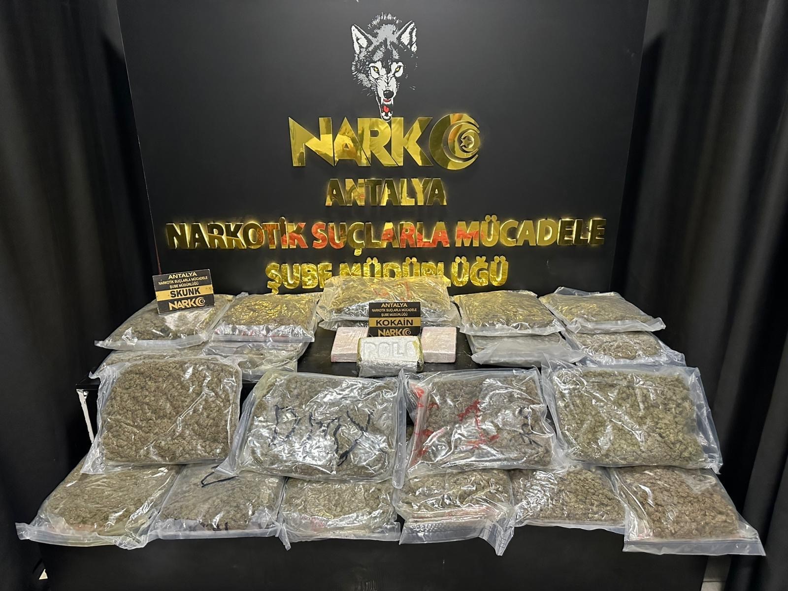 Antalyadabircokuyusturucuelegecirildi