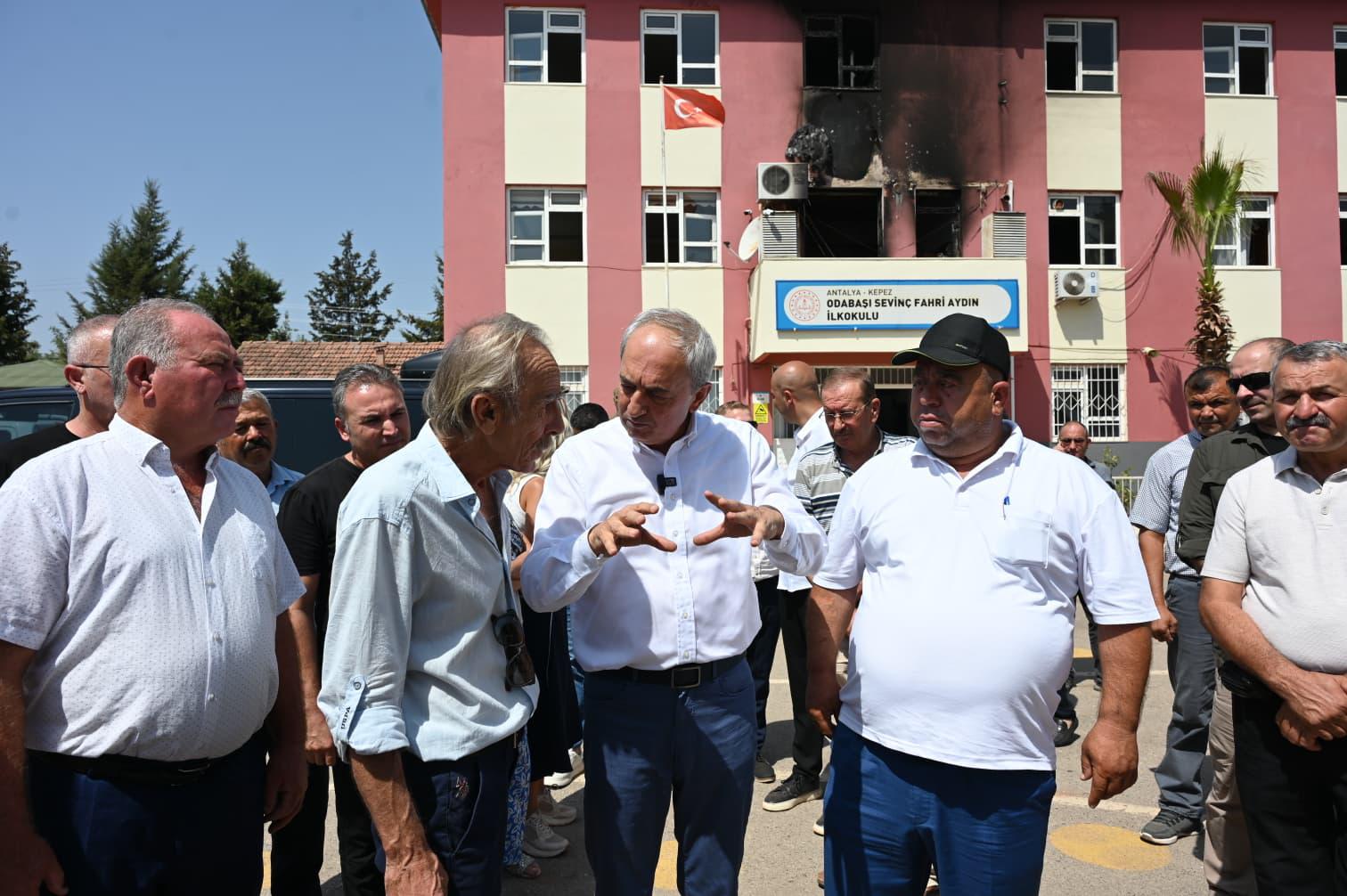 Baskan Kocagozden Odabasi Ilkokuluna Destek Sozu 5