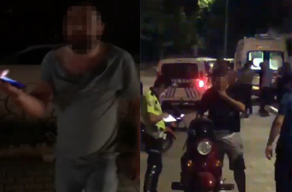 Ispartayolistedidiyeikimotosikletcininsiddetinemaruzkaldı