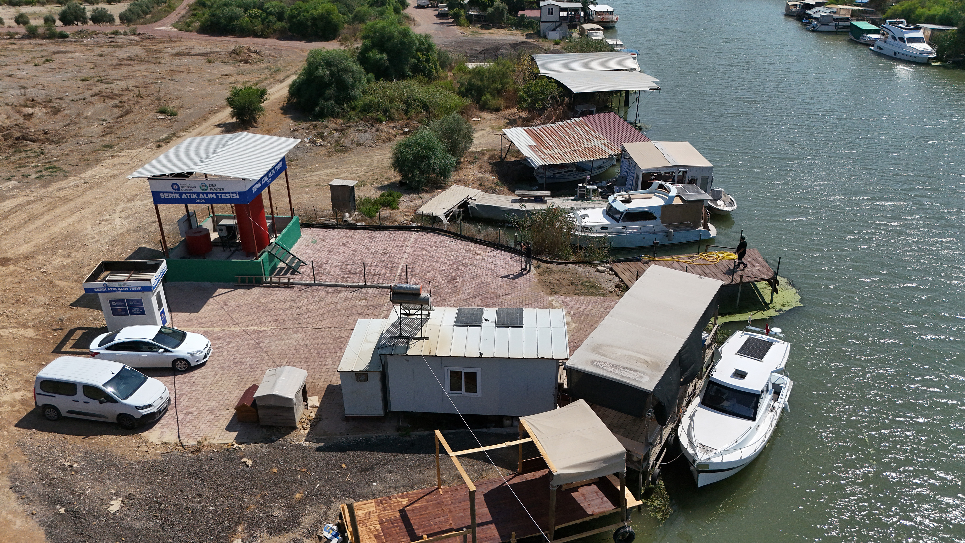 Antalyabuyuksehirbelediyesindenserike8Gemiatıkalımtesisi