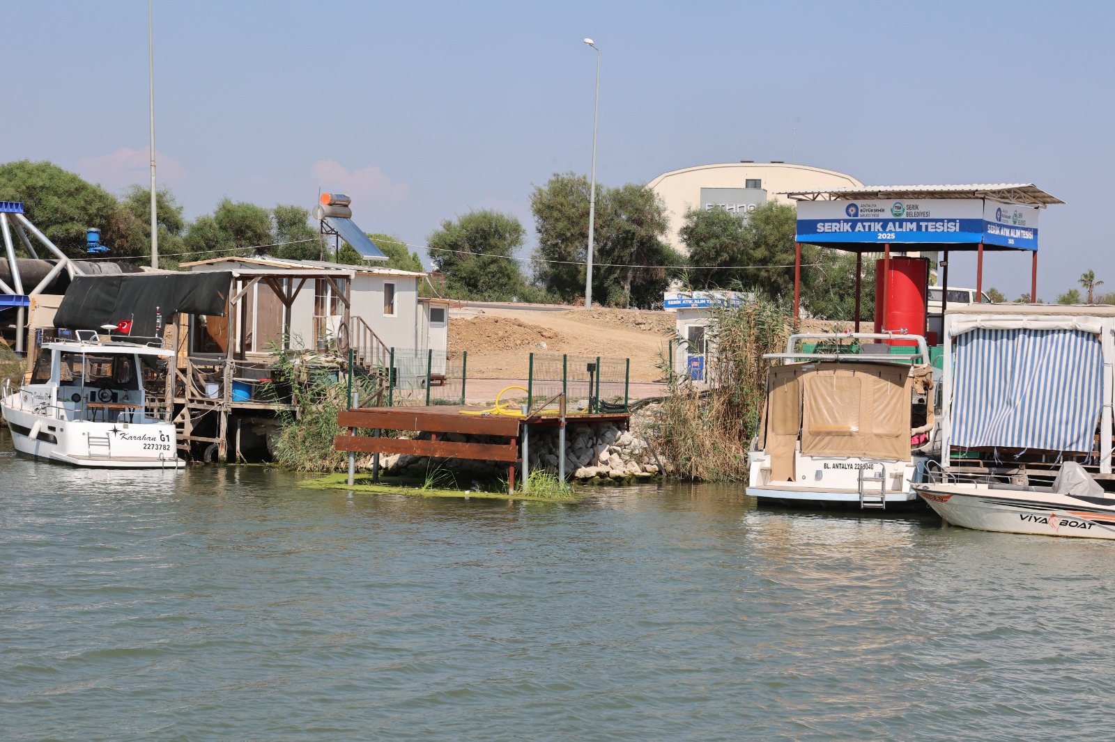 Antalyabuyuksehirbelediyesindenserike8Gemiatıkalımtesisikuruldu