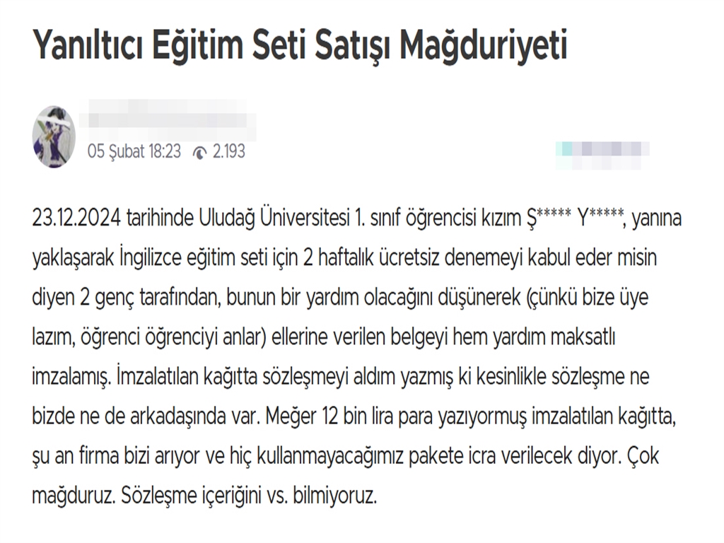 Egitimsetisatismagduriyeti