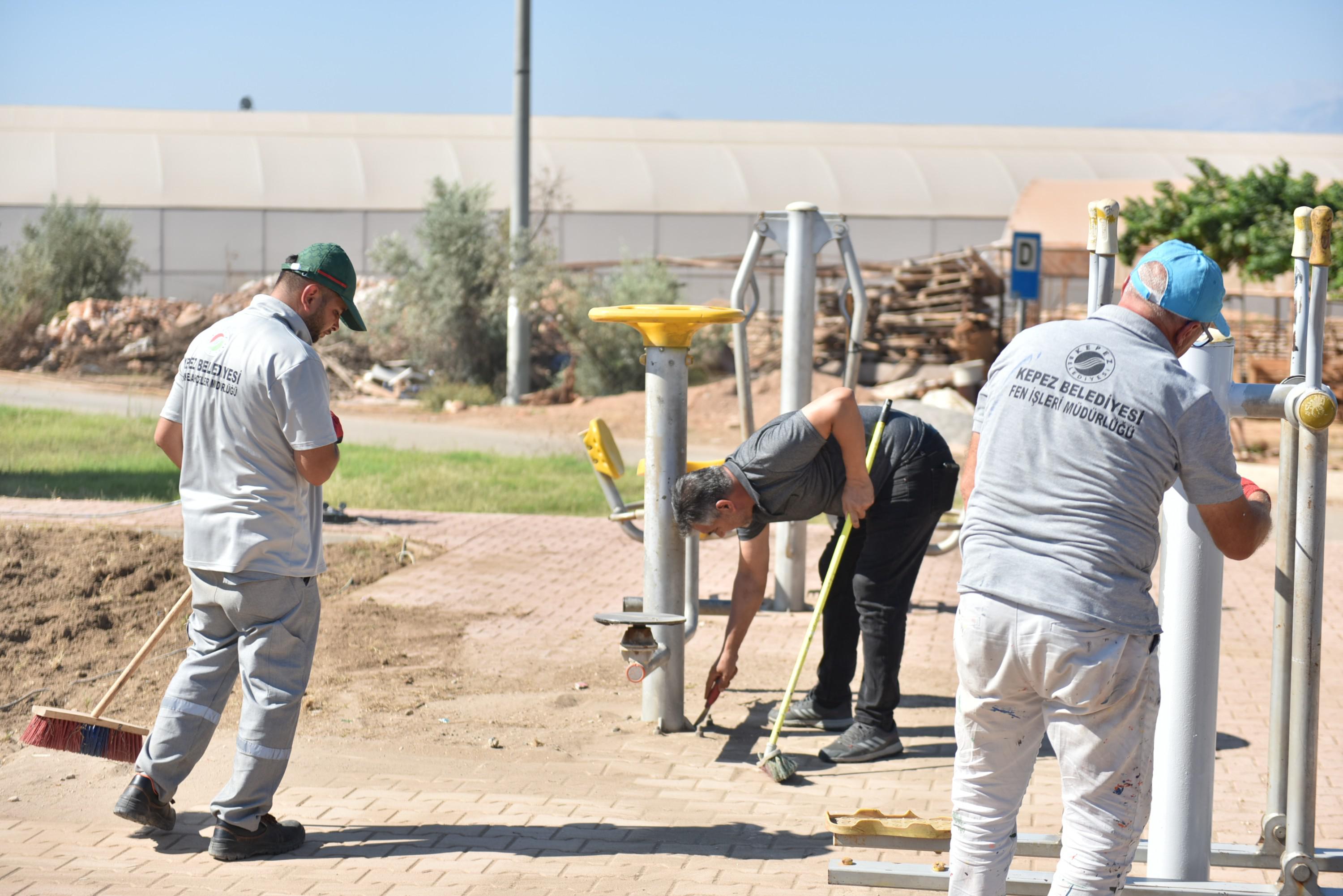 Kepezbelediyesiparkalanlariniyeniledi