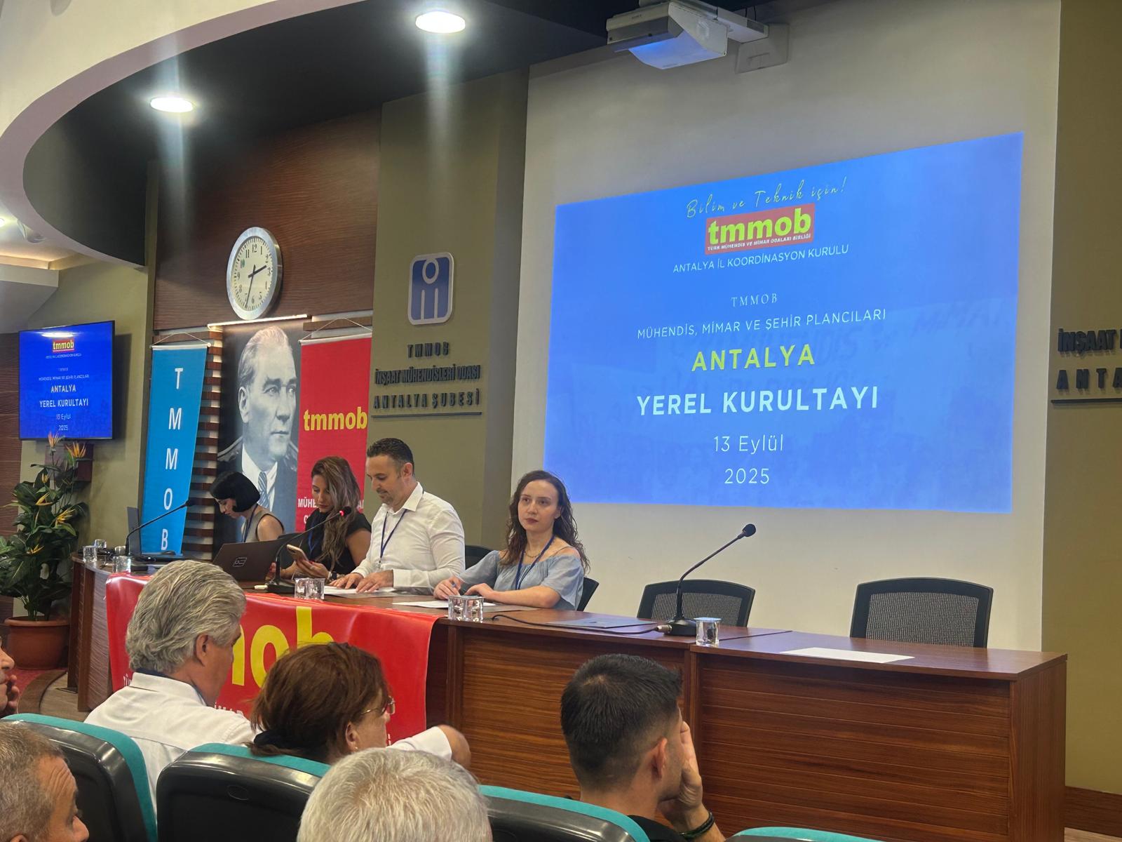 Tmmobkurultayindamuhendislermimarlarbirarayageldi