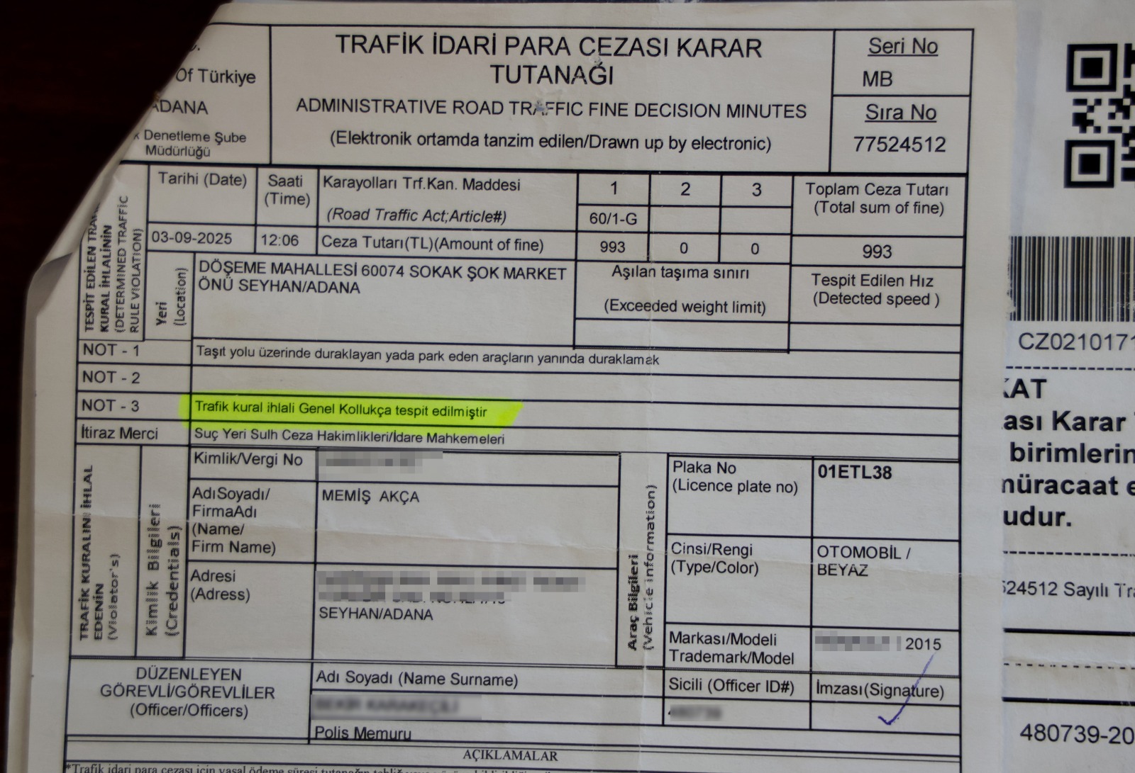 Adanadababasinayapilanikabuletmedi