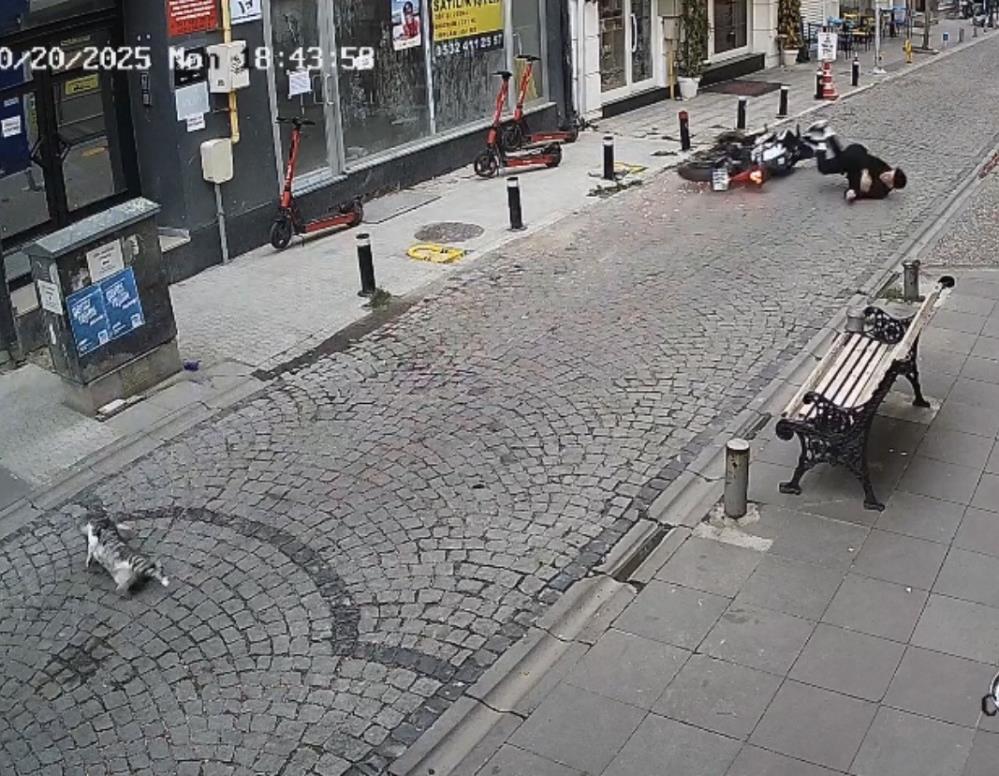 Kediyecarpmamakicinmanevrayaptıkazayapıpagıryaralandı