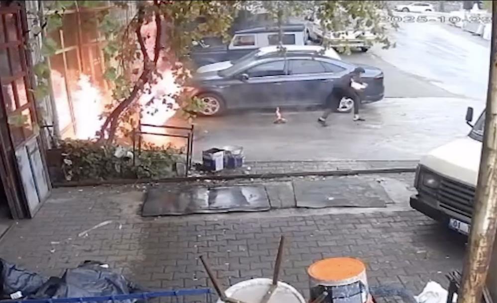 Ototamircideyangıncıktıoanlarkamerada