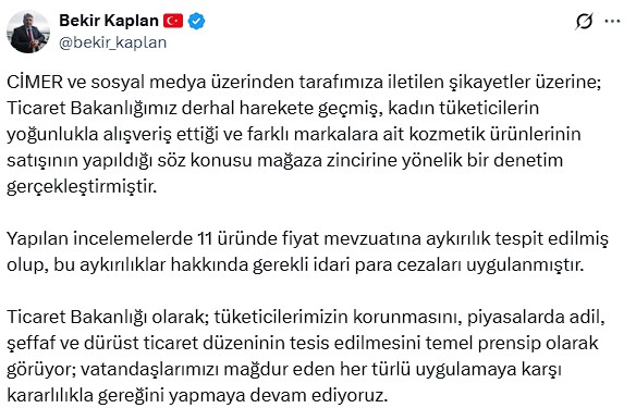 Bekirkaplanaciklamalardabulundu