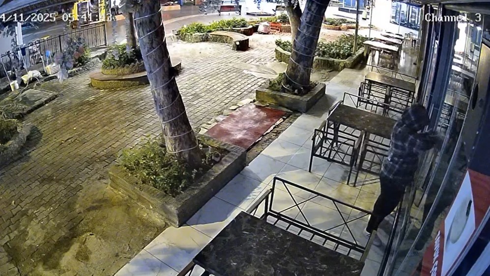 Hirsizlikaniguvenlikkamerasinayakalandi