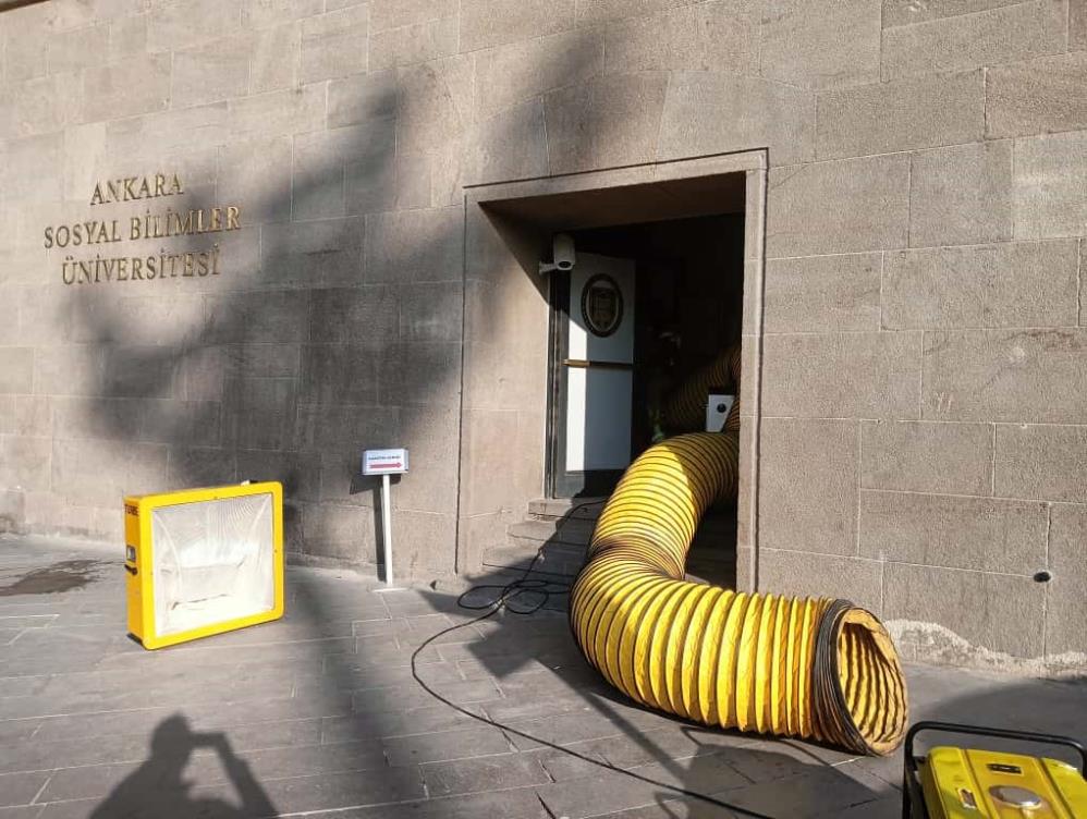 Sosyalbilimleruniversitesindepatlamaankarada