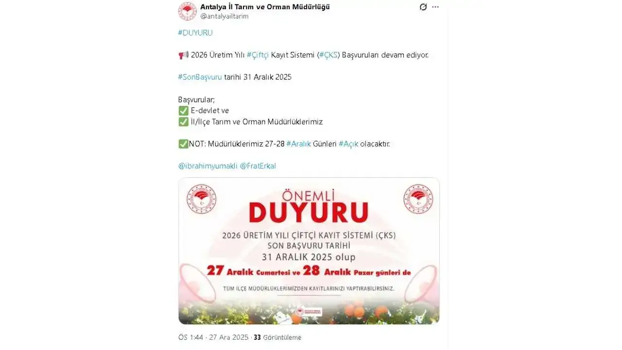 Antalyadaciftcilerdikkatcksbasvurulariicinsongunler