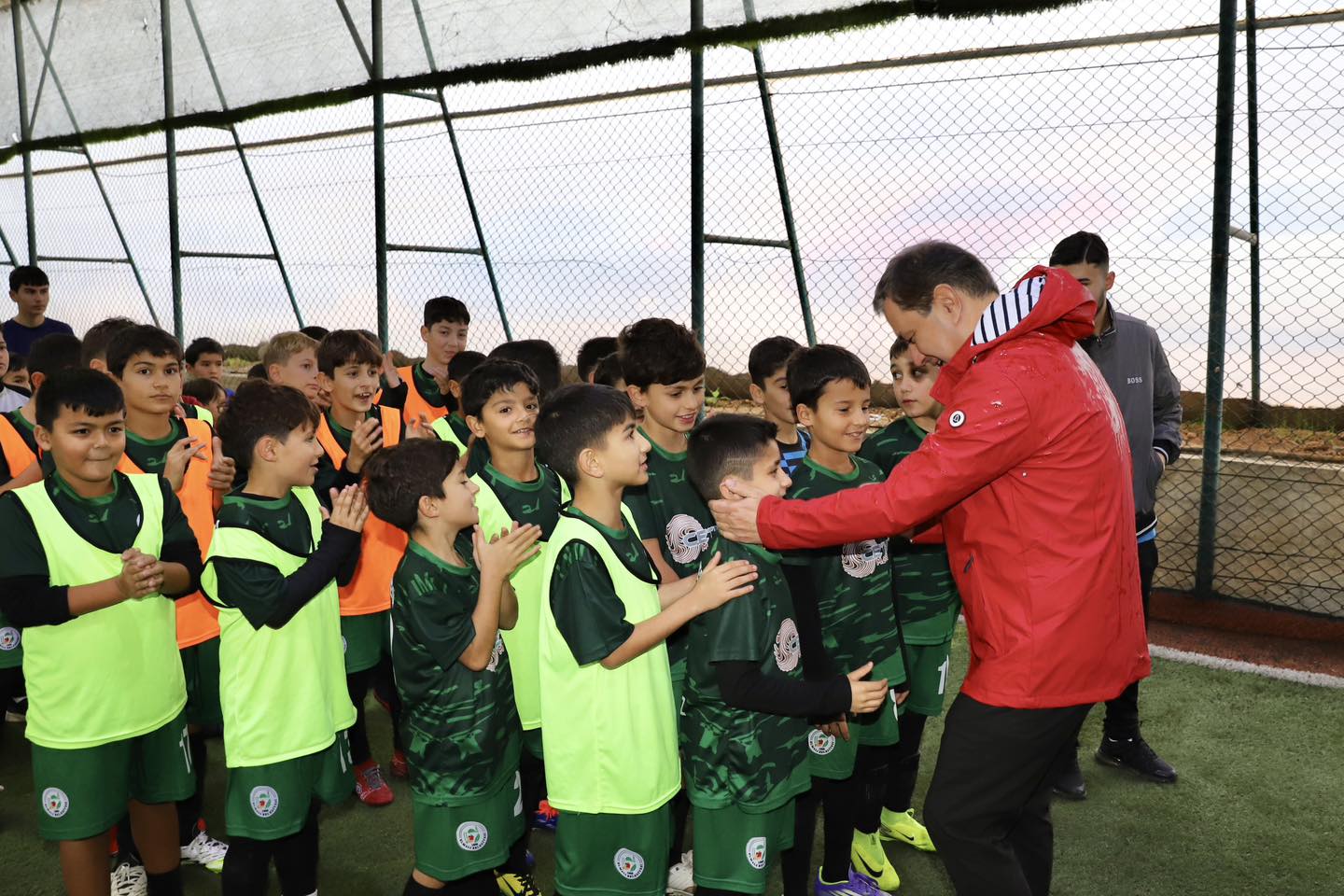 Baskanozturkduyurduelmalınınilksporokuluacıldı