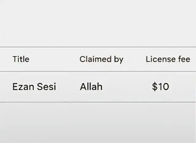 Ezansesikullananlarailahiuyariallahsizetelifattiiddiasiinfialyaratti