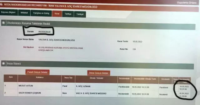 Gocidaresimudurumulakatolmadansonucubelirlemiszatenretverilecek