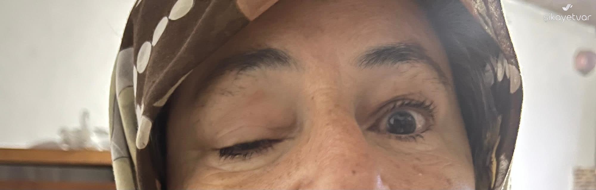 Islemyapılanhastagozunukullanamıyor