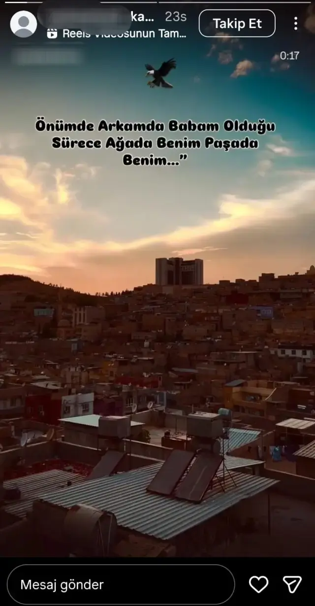 Mersindeokulmudurunuvurmustusaldiridanbirgunoncesosyalmedyadanmesajvermis