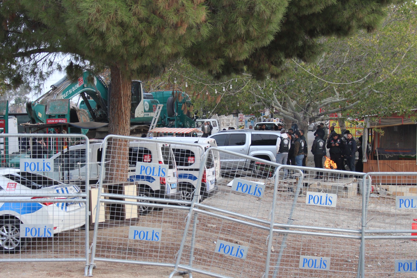 Meydanmuharebesikendisinezararverenisyeriniyakanpolisedirenen