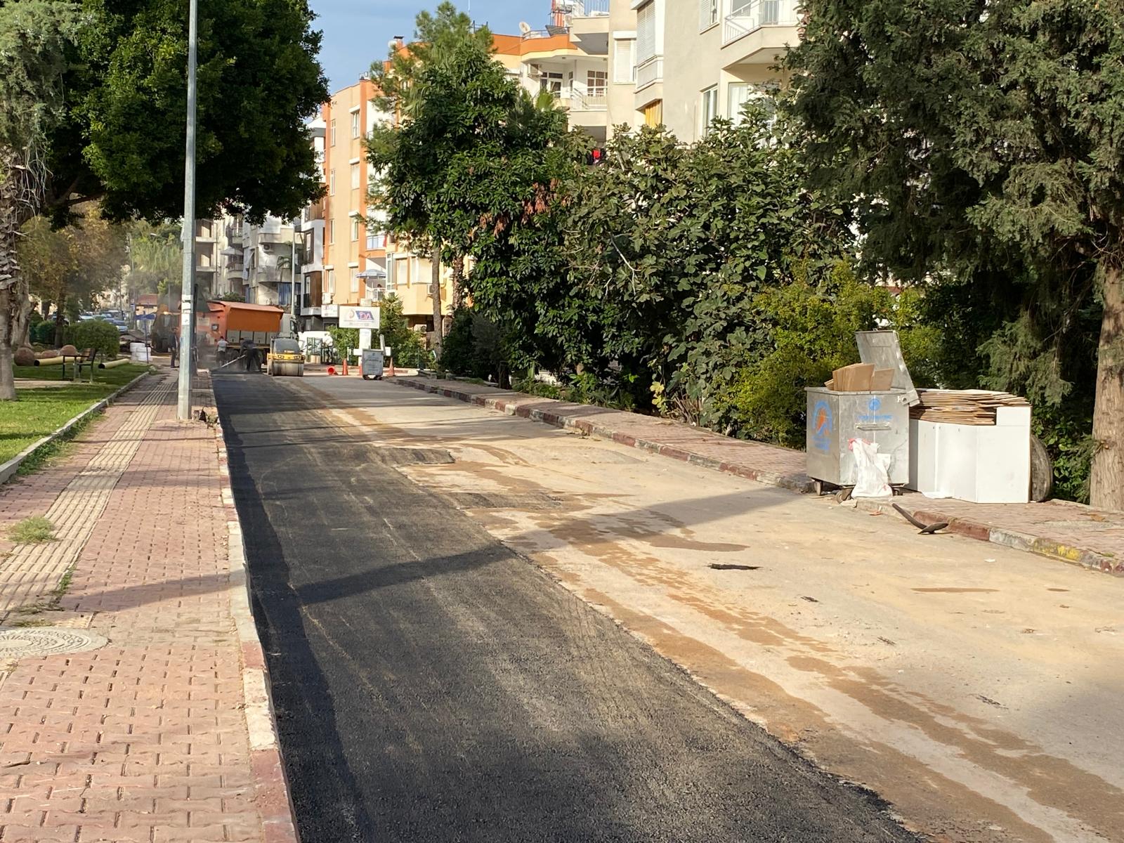 Muratpasadaasfaltcalısması