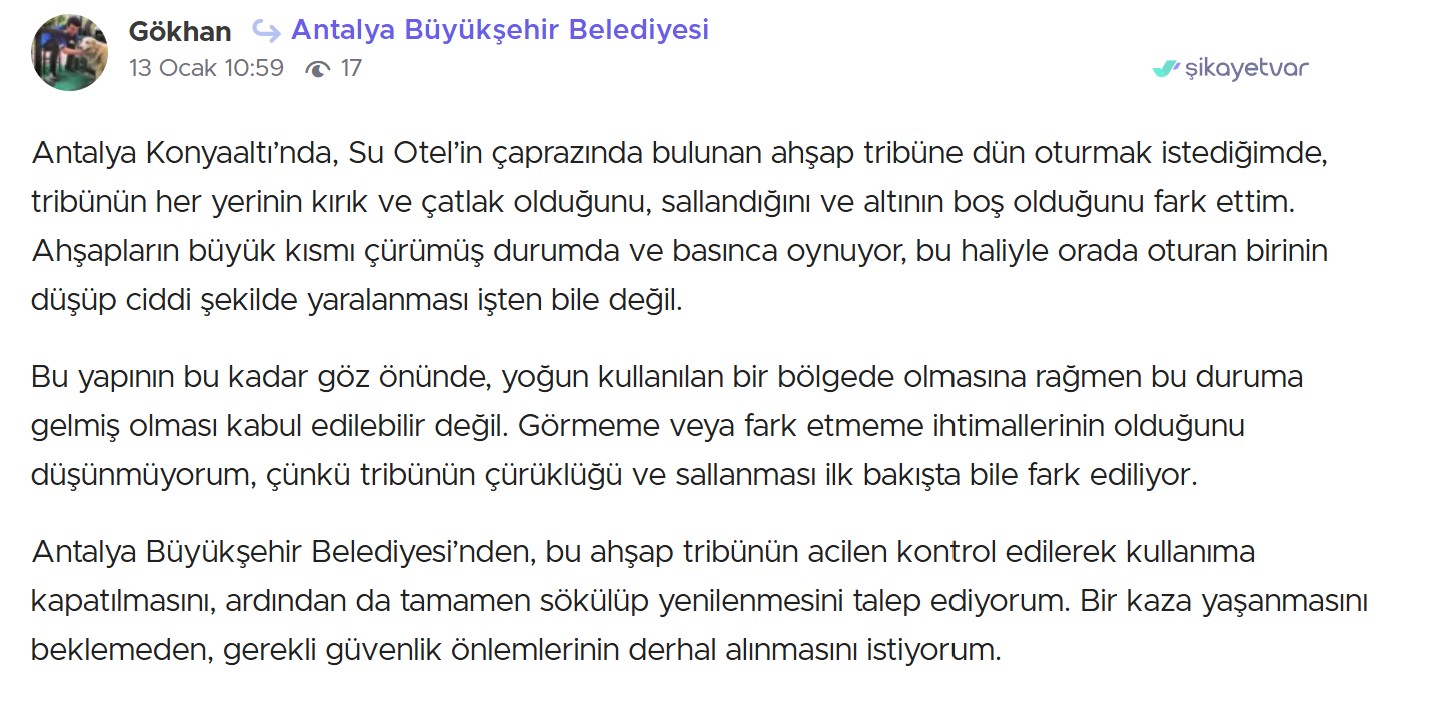 Antalyadatribunsikayeti