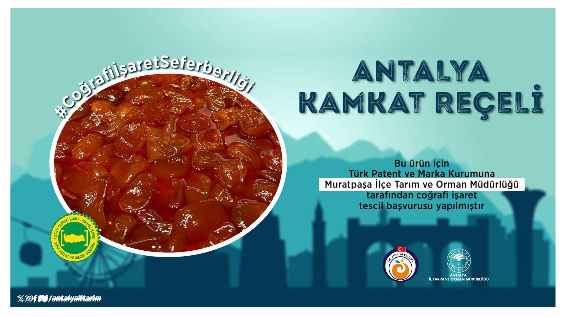 Antalyanınbirurununedahacografiisaretbasvuruyapıldı