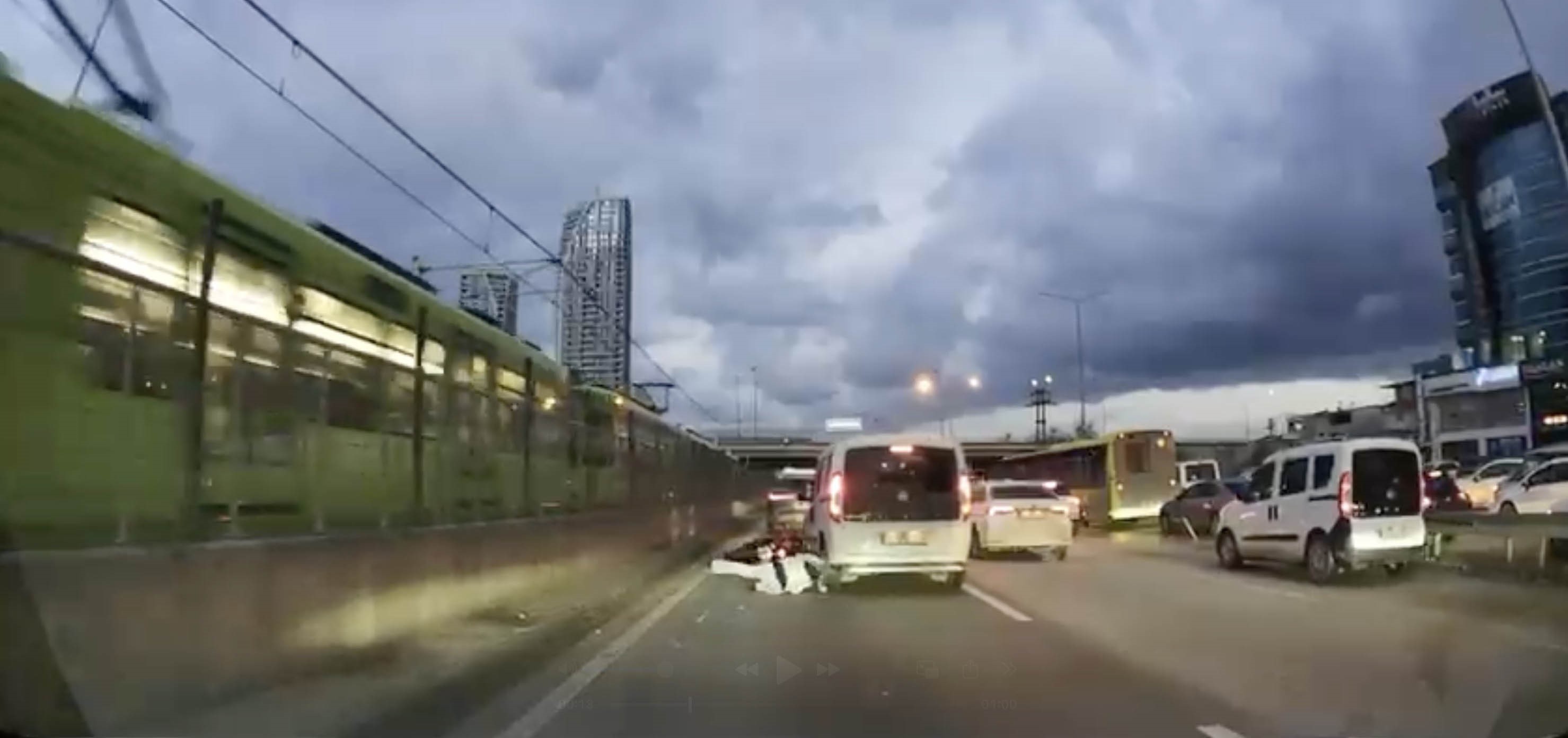 Motosikletlecarpisti