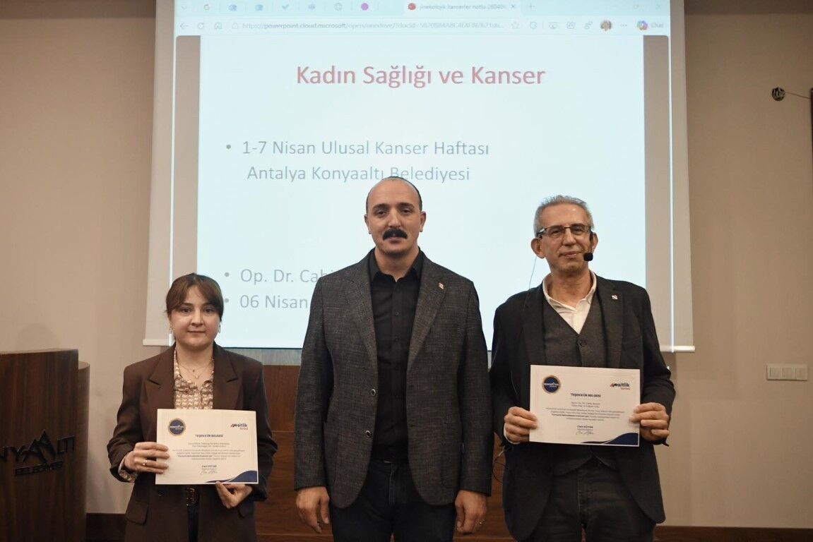 Antalyadakonyaaltibelediyesindenkanserfarkindaligisoylesisi