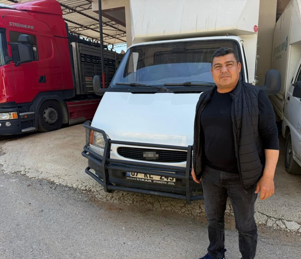 Kamyoneticaldilarparayiharcayamadanyakalandi