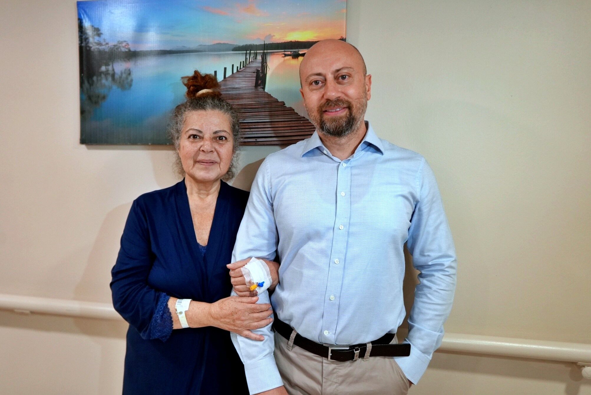 Karınagrisinedeniylegittigihastanedeameliyataalindi