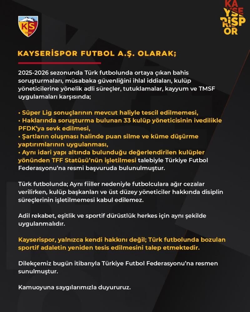 Kayserisportffadaletcagrisi