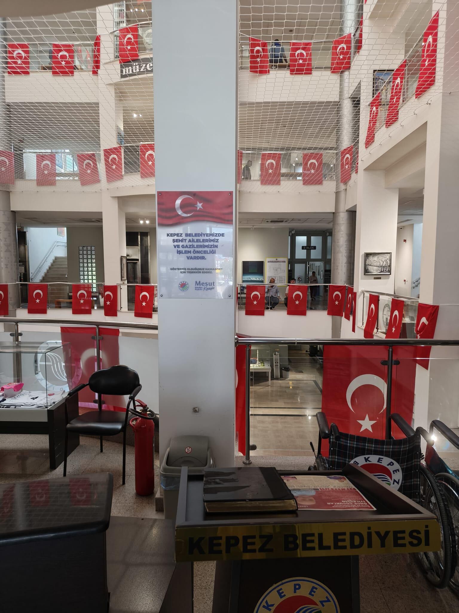Kepezbelediyesindesehitvegaziailelerineozelhizmet