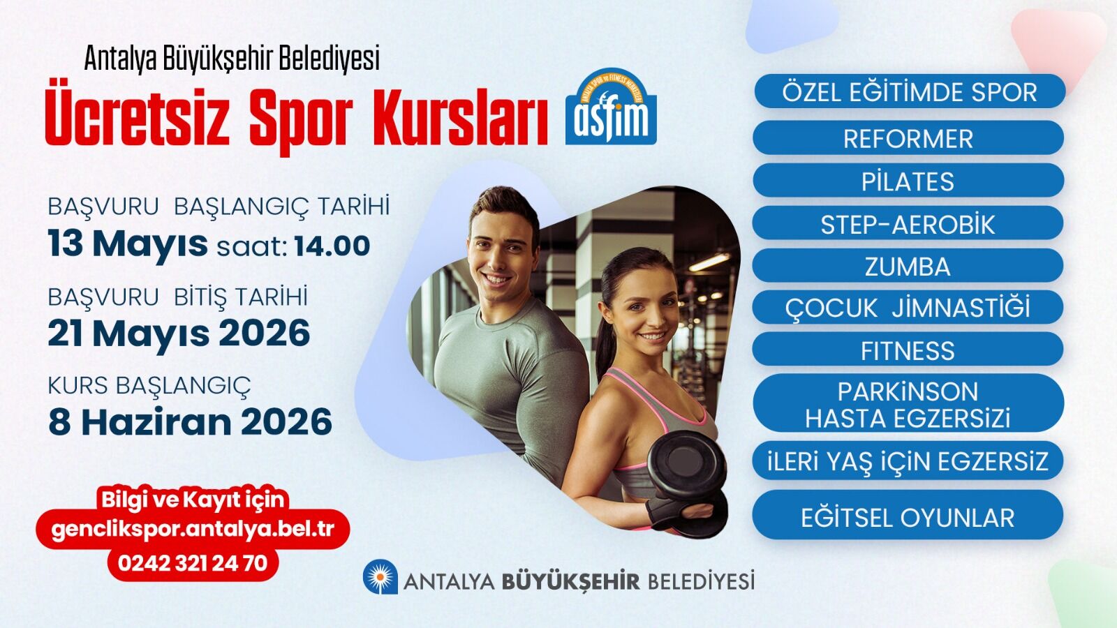 Sporseverlereantalyaabuyuksehirdenduyuruasfimkurskayitlaribasladi