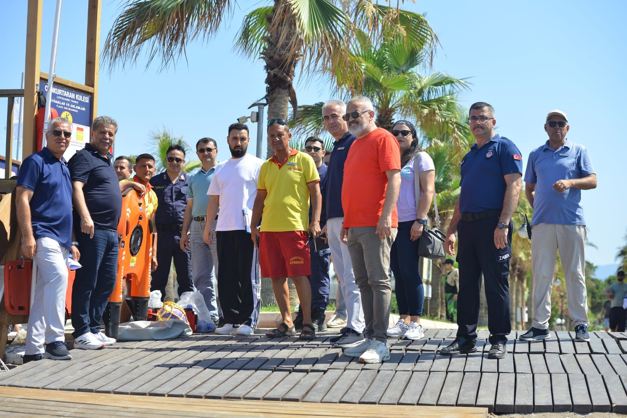Ekiplerindenetimisuruyor