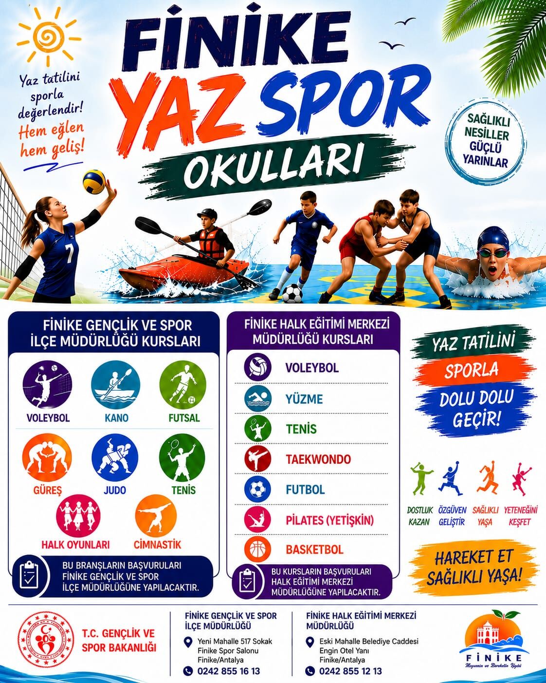 Guresetaekwondodanpilateseyazboyuncasporfinikedekurslarbasliyor