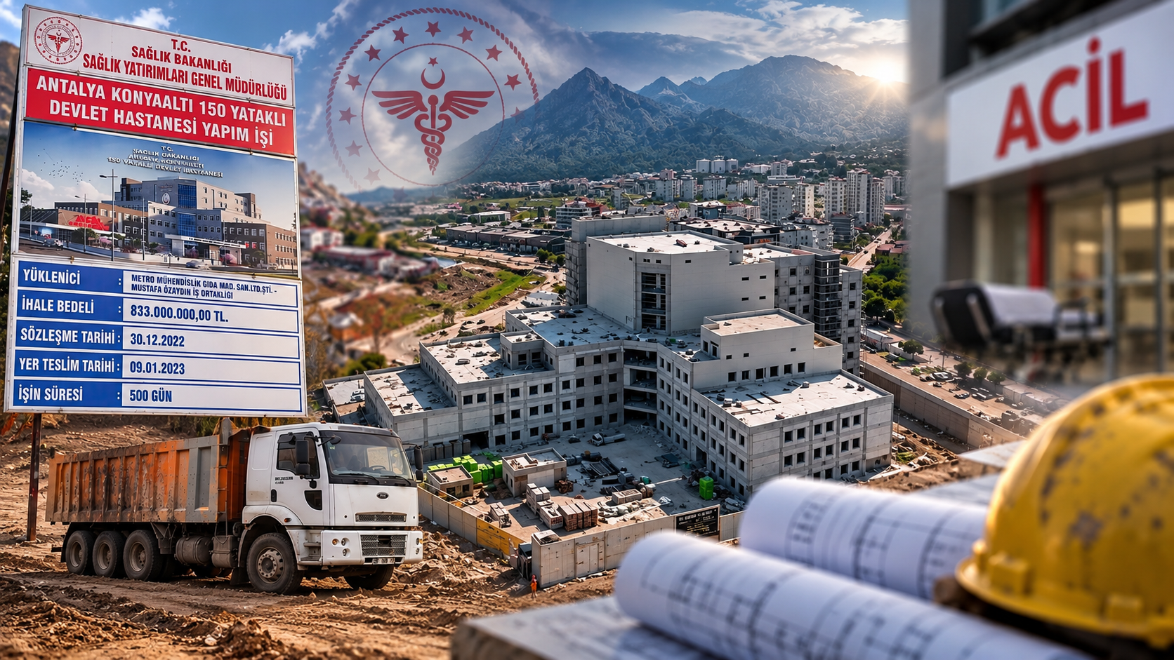 Teslim tarihi geride kaldı, Konyaaltı Devlet Hastanesi ne zaman açılacak?