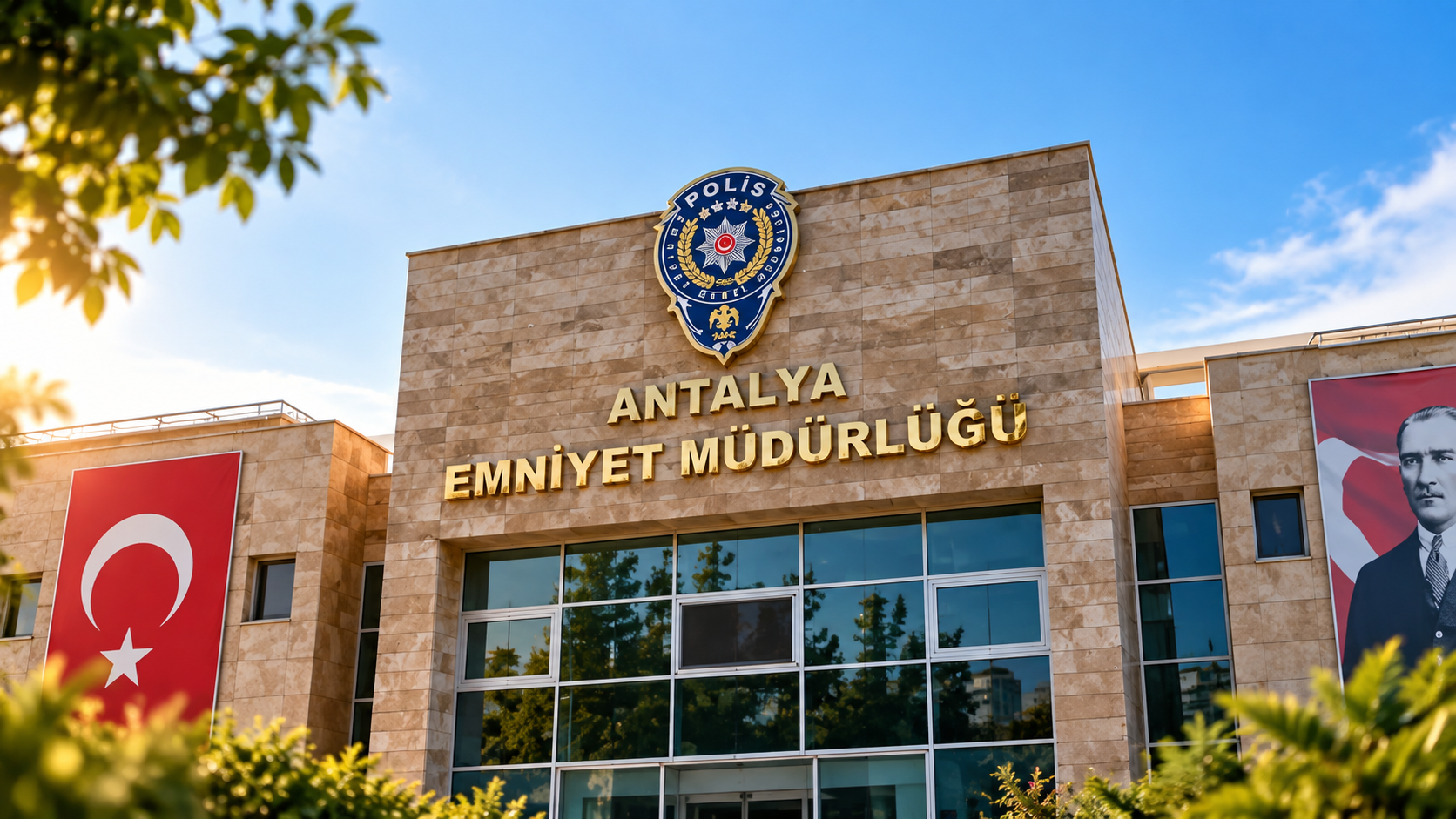 Antalya Emniyet Müdürlüğü Cephesi-2